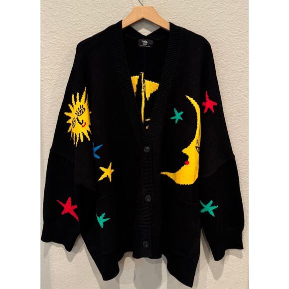 Dressed in Lala Child of the Universe Oversized Cardigan Size L/XL - Picture 14 of 15